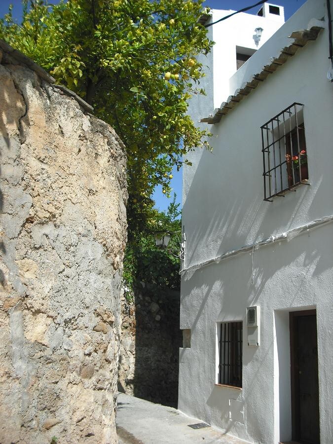 Typisch Andalusisch dorpshuis met dakterras