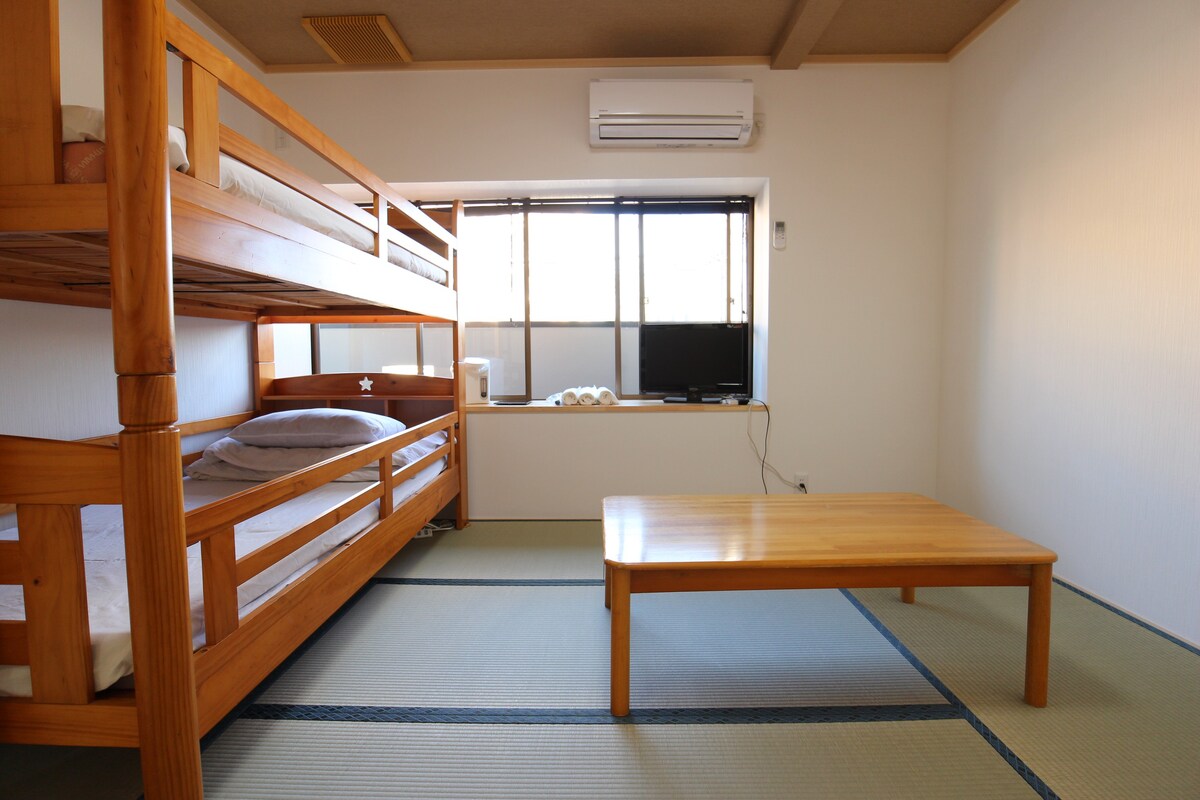 私人房间2！京都Guesthouse！免费WIFI
