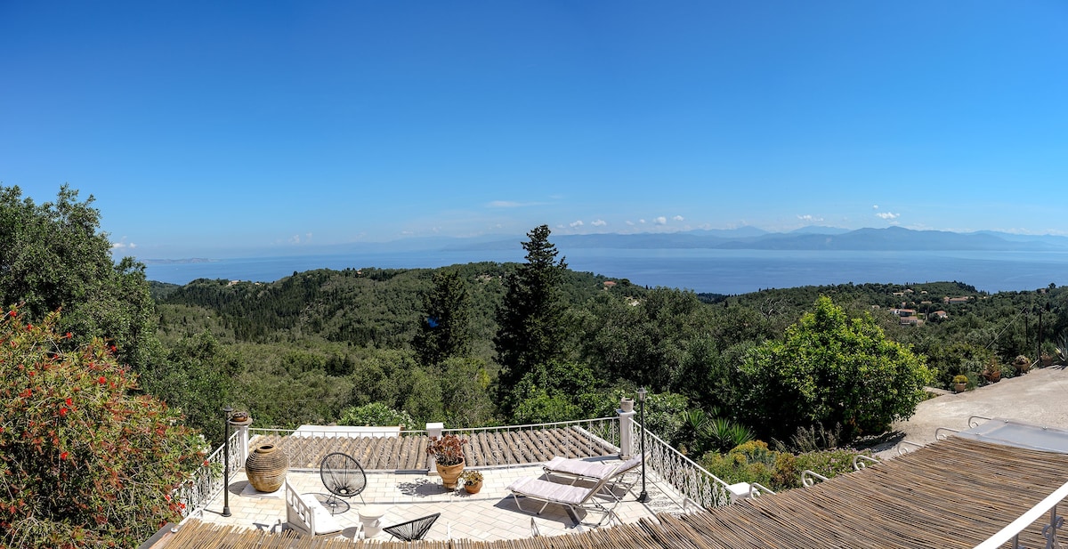 Villa Ianira With amazing Seaview of Paxos