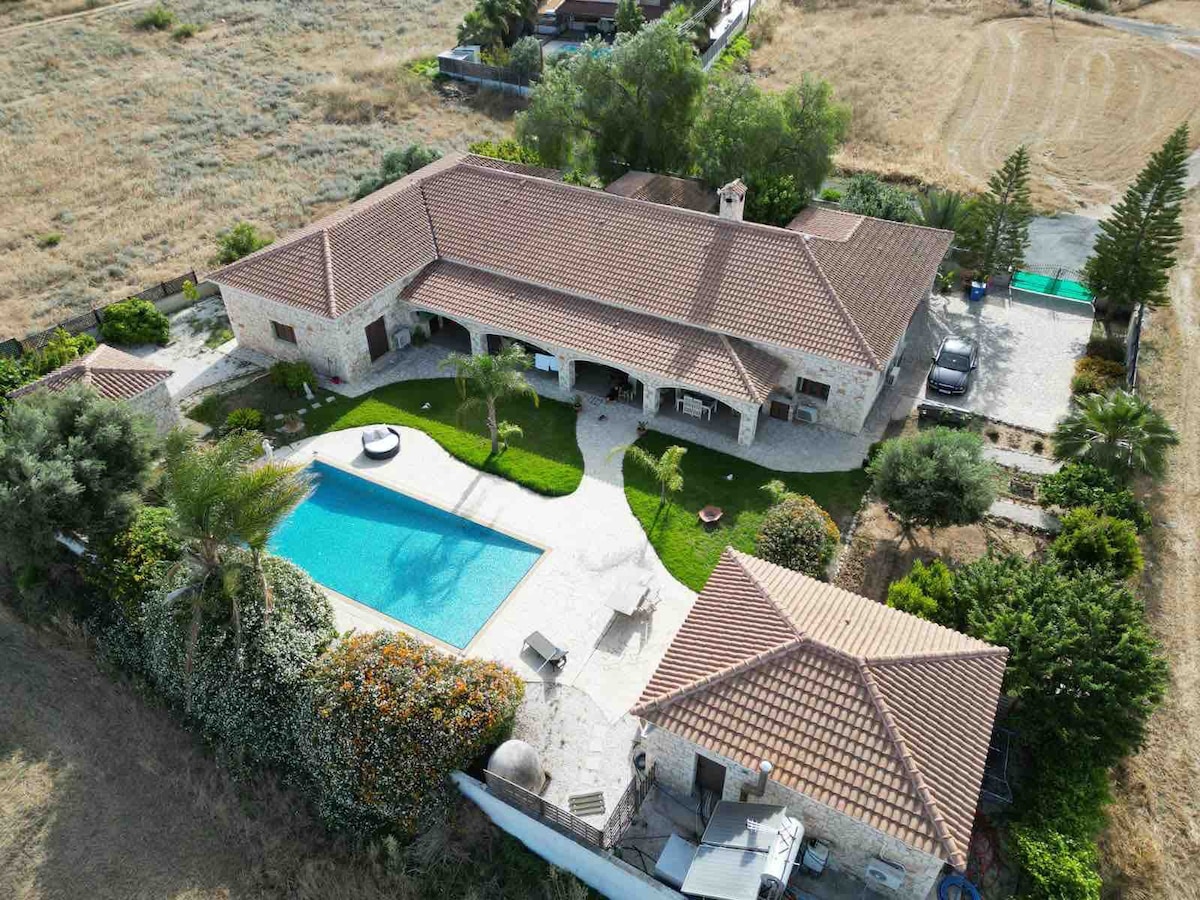 4 bedroom (with pool) countryside escape in cyprus