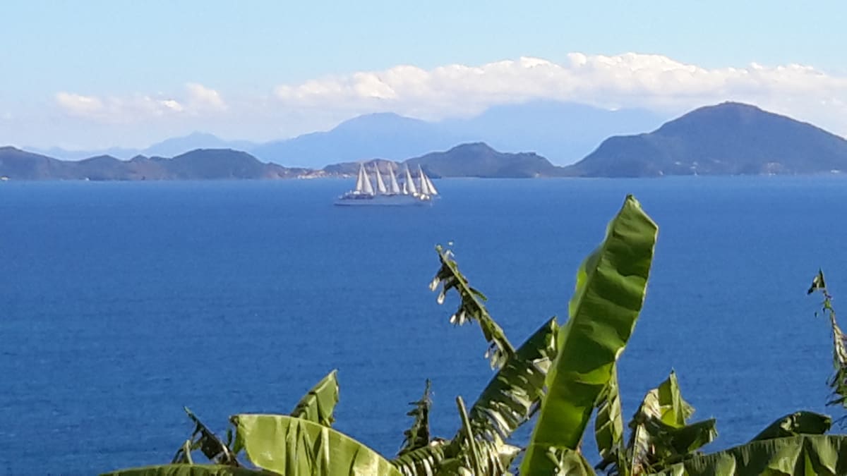 bungalows avec vue sur les saintes