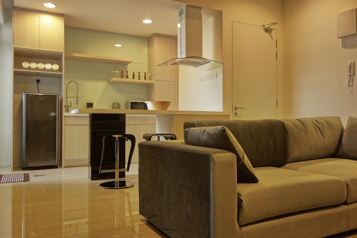 [夏娃]舒适的公寓，距离吉隆坡城中城（轻轨） 35分钟，无线网络100mbps
