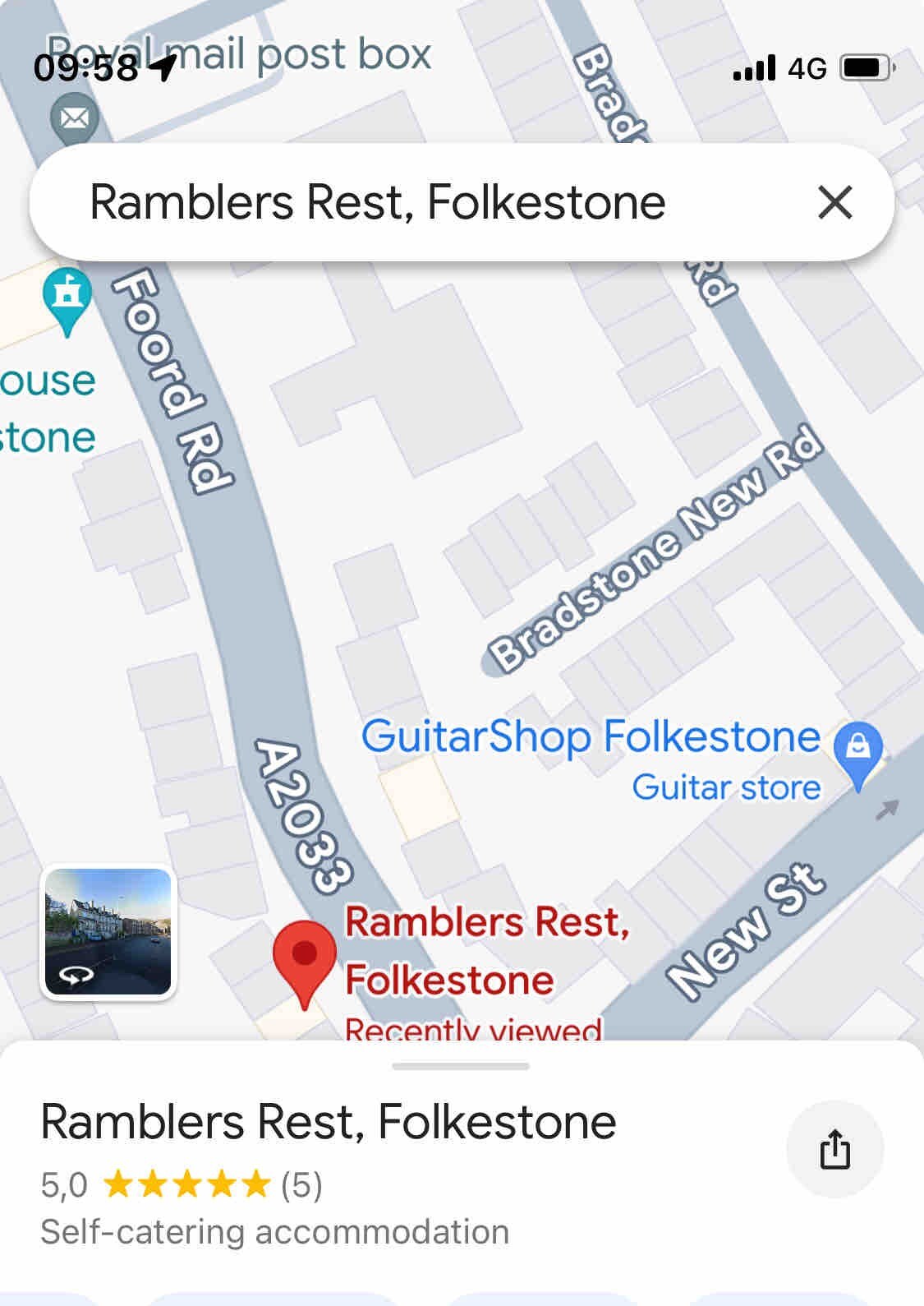 Folkestone Ramblers Rest
