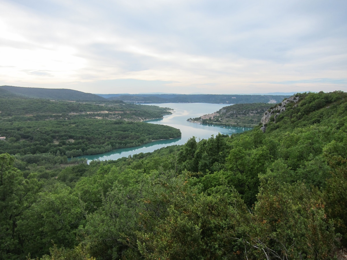 Lac de Ste Croix, House in Provence, Bauduen