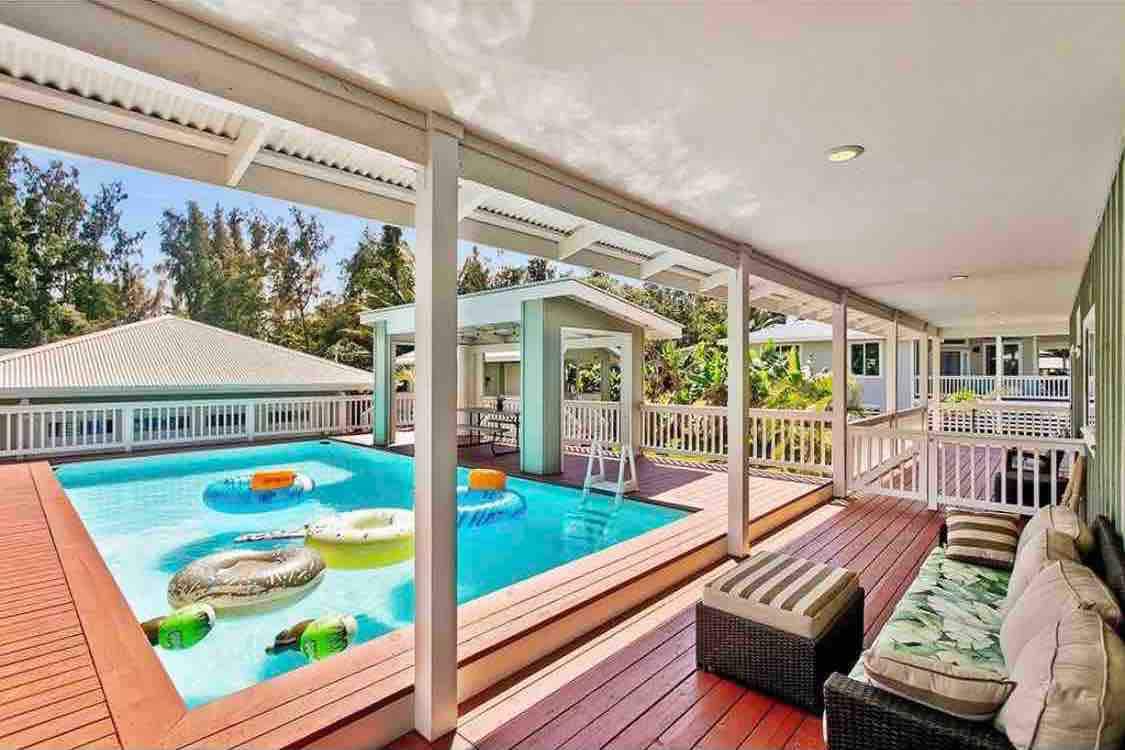 Ocean views, 3 bedroom residential house with pool