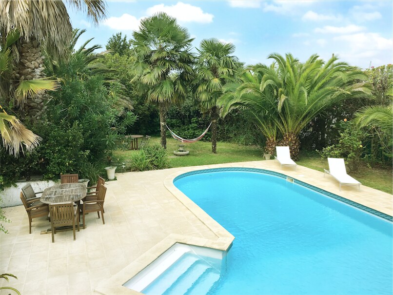 Kurutcheta, villa basque avec piscine, Biarritz