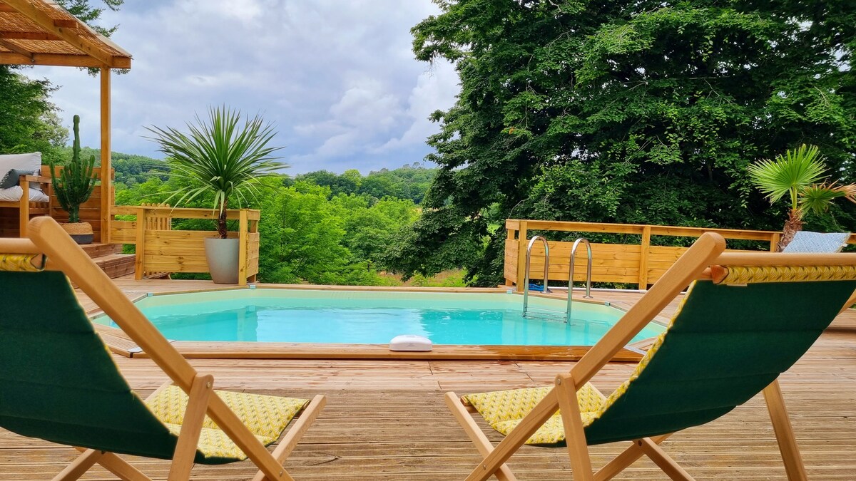 Magnifique Villa moderne avec piscine chauffée