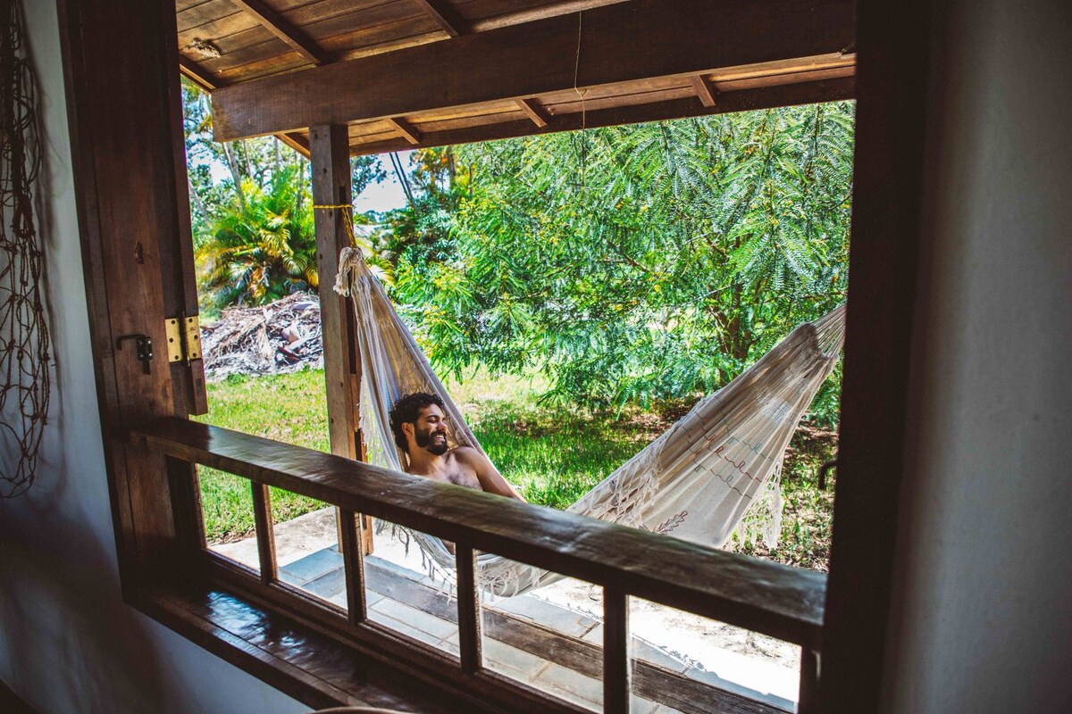 Casa de Campo com lareira, piscina e churasqueira