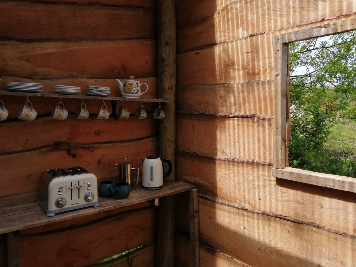 Buzzard 's Bell - Brynderi Glamping - 5米钟形帐篷