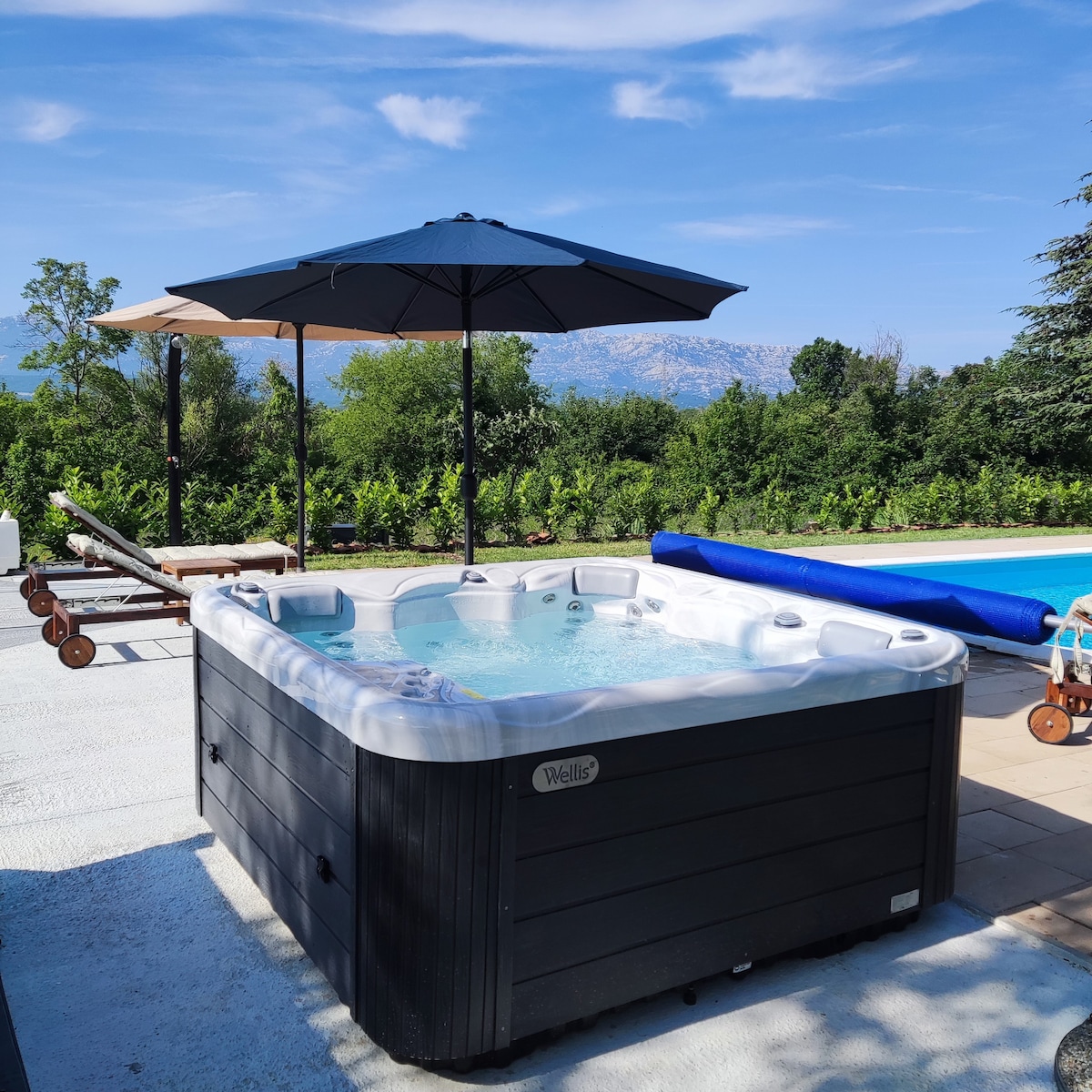 Casa di Oliva-Villa ，带恒温泳池和按摩浴缸