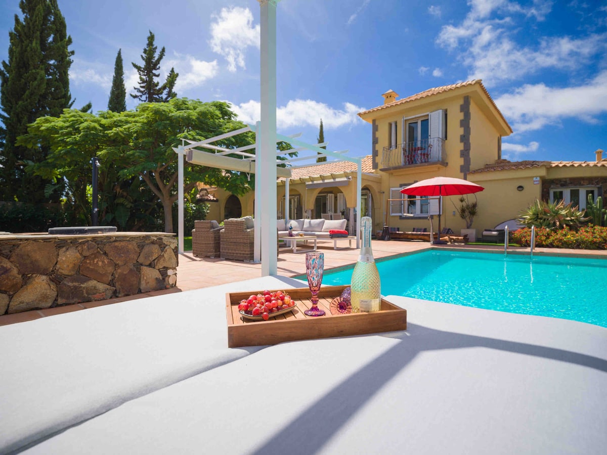 Villa Linda❤️私人泳池，靠近马斯帕洛马斯