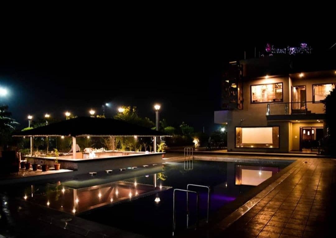 volca 18BR cottages resort rajpura- swimming pool