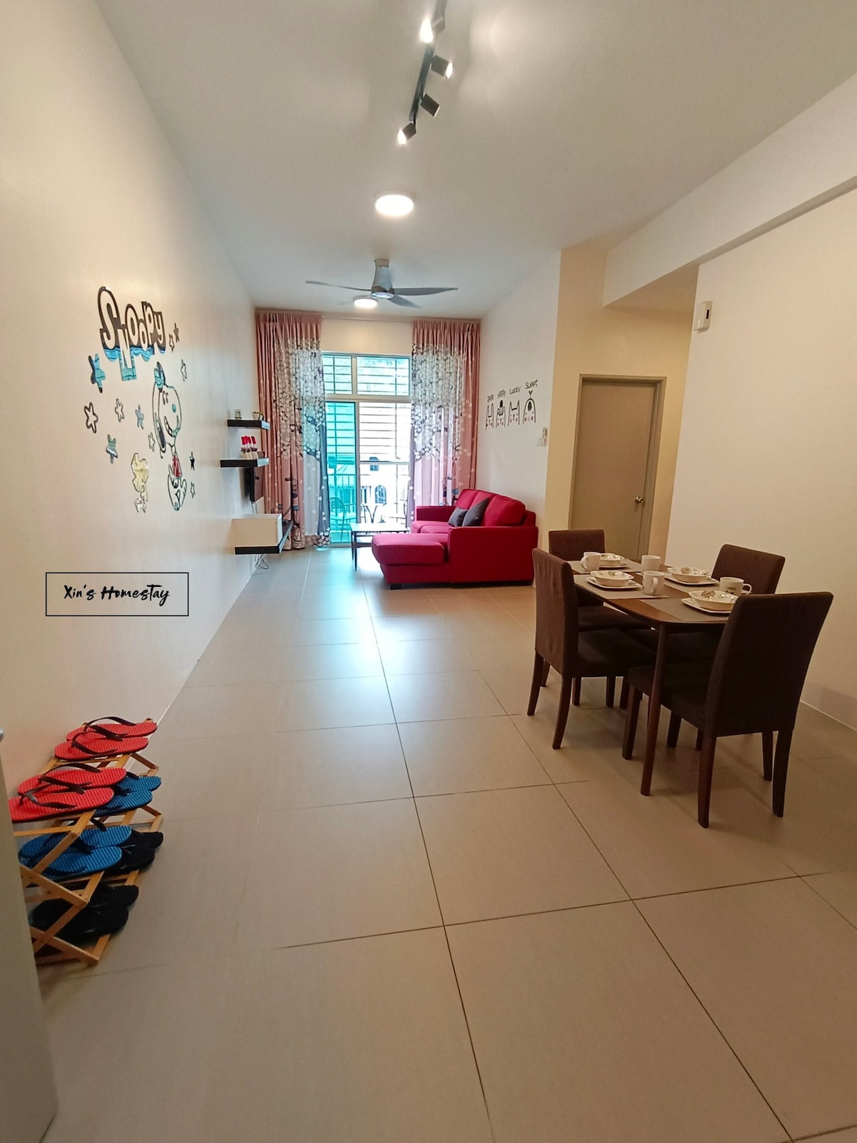 Xin 's homeestay 2BR at Golden Hill Night Market