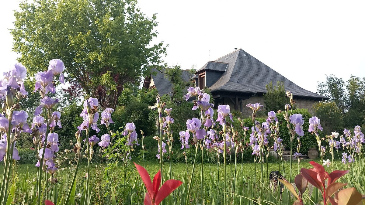 可爱的住宿加早餐Laissac Sévérac Transaubrac