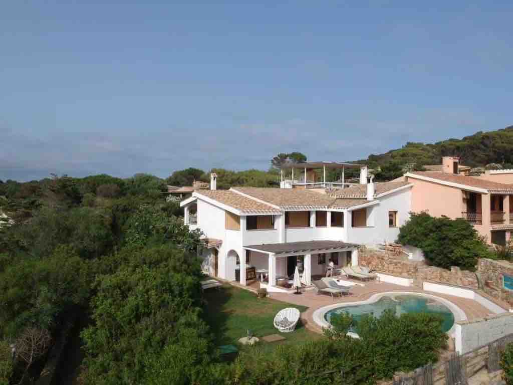 VILLASIMIUS-Calacaterina  - piscina - vista mare