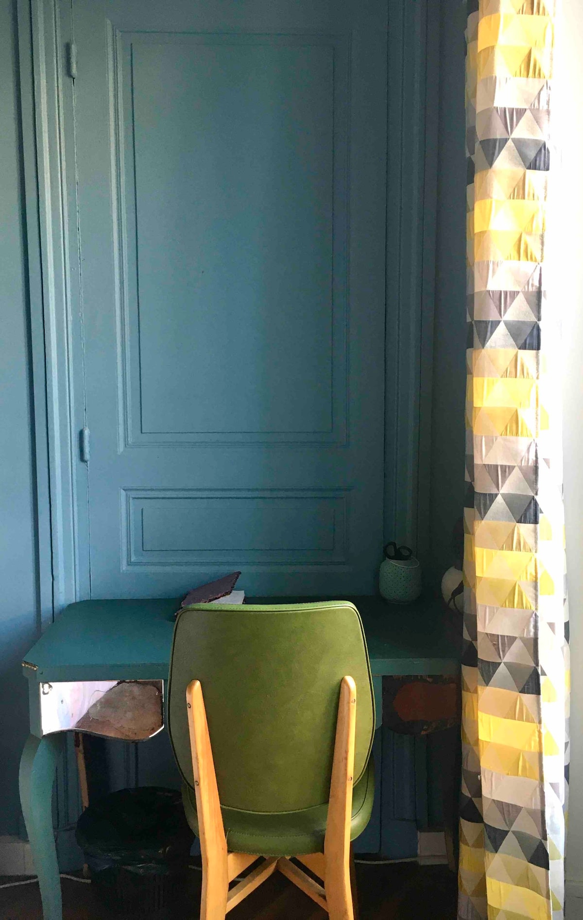 位于巴黎市中心的漂亮独立房间