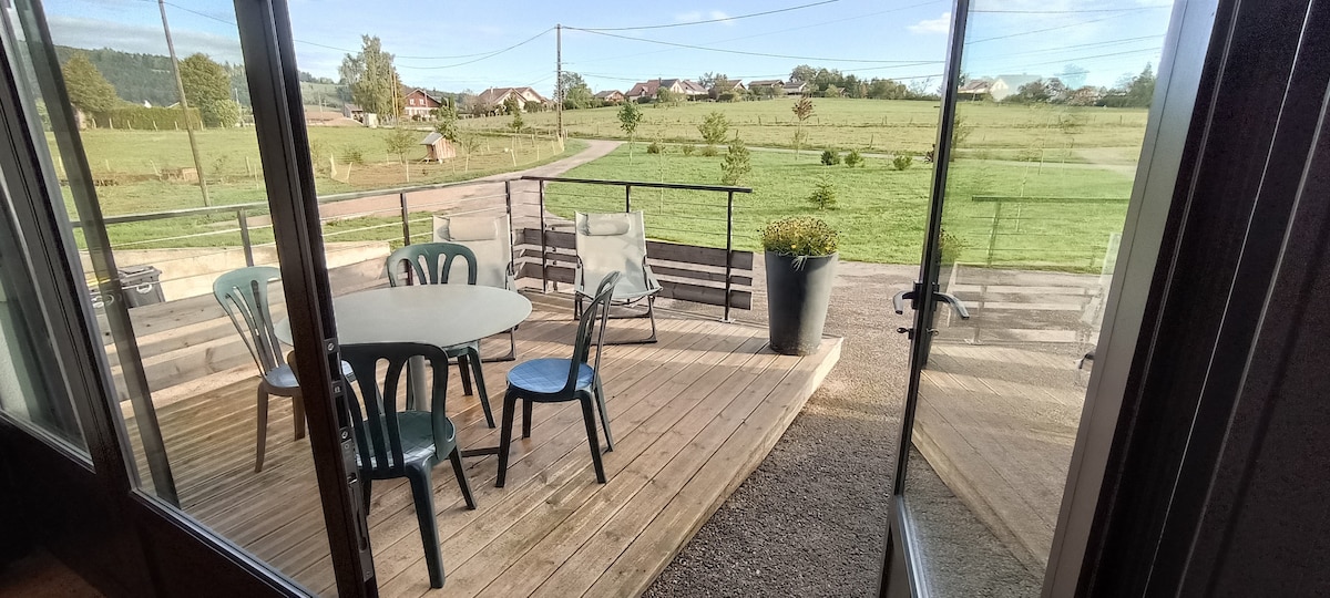 Studio calme et paisible au cœur de la nature