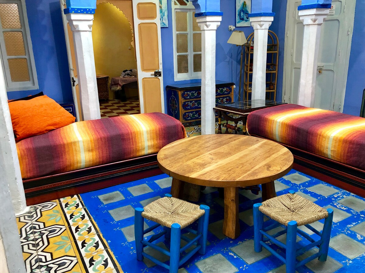 Al-Andalous house in Chefchaouen 's medina