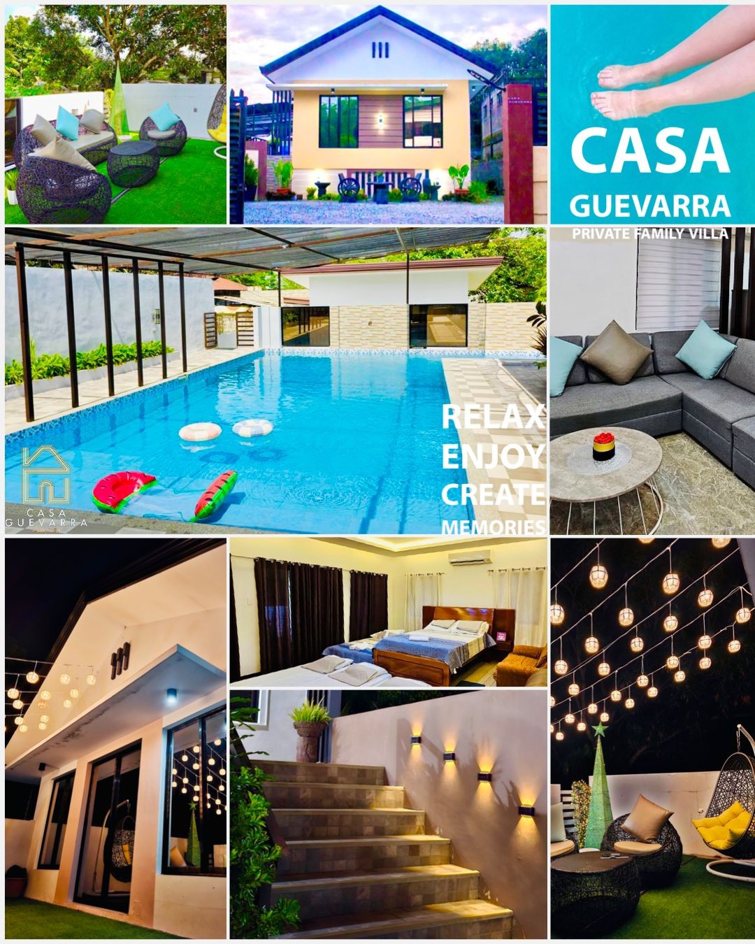 Casa Guevarra私人别墅，位于Magalang Pampanga