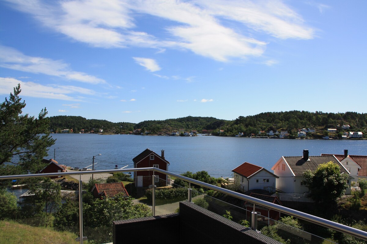 瑞典南部Tverrdalsøy Bota度假小屋出租