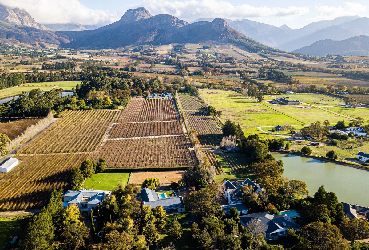 Franschhoek Villa （太阳能和电池备用）