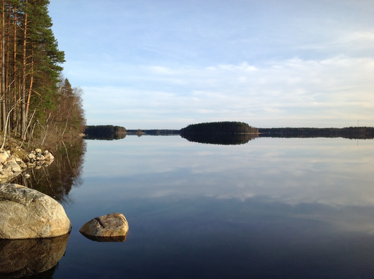 Lucky Kuoras Lake距离Seinäjoki市中心30分钟车程