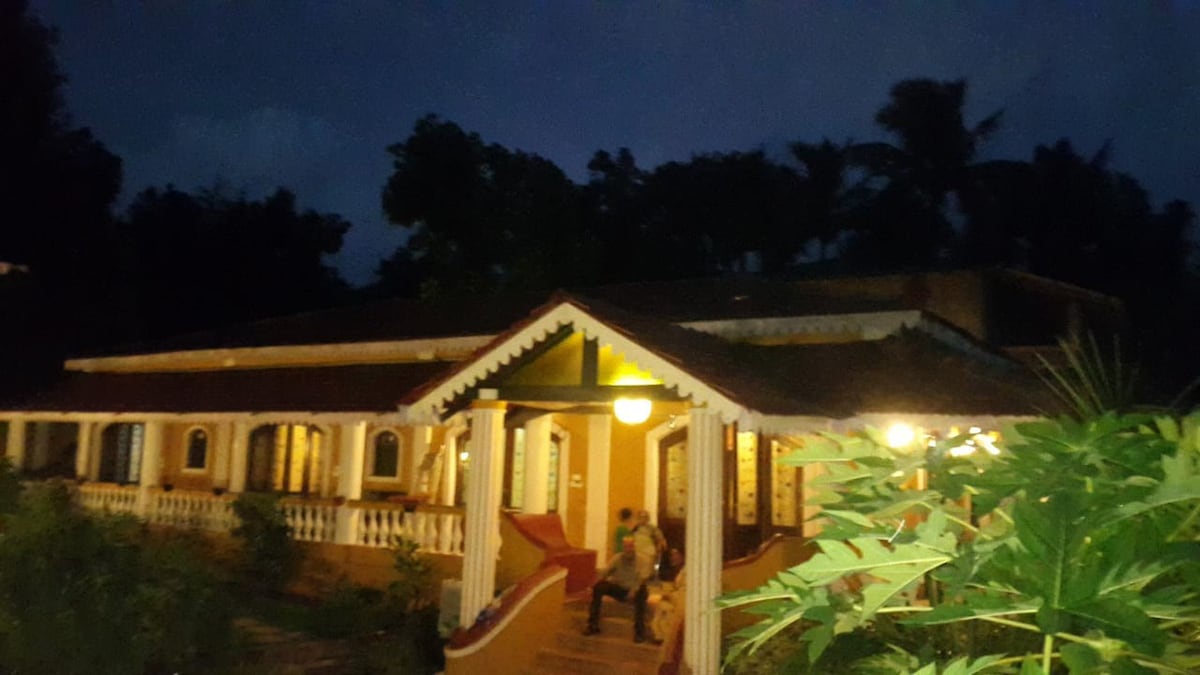 The Bougainvilla Stay - Goa ,3bhk家具齐全的别墅