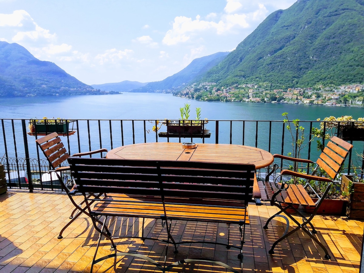 全景湖科莫公寓（ Panorama Lake Como ）公寓-完美的度假胜地！