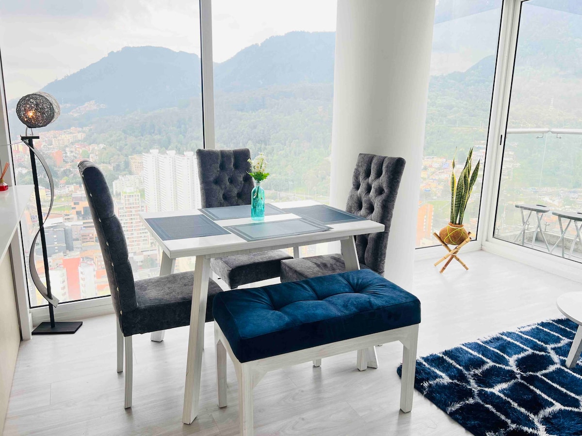 Apartamento piso 41 VIP hermoso en Bogotá