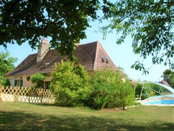 Cottage avec piscine privée et jardin clos