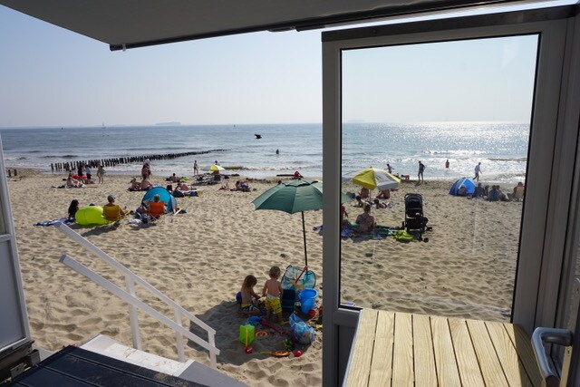 Nieuw slaapstrandhuisje bij Dishoek (beachlodge)