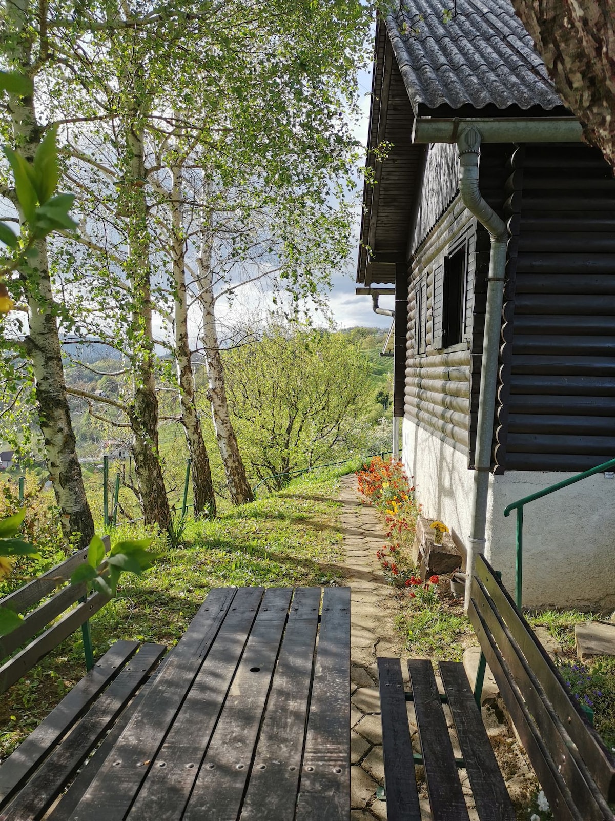Kozjansko国家公园的小木屋小木屋