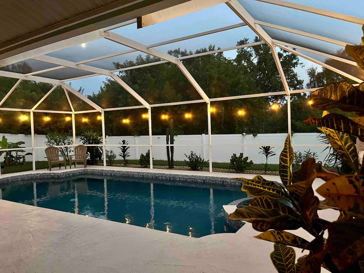 [The Coastal Getaway] Private-Heated Pool & Patio