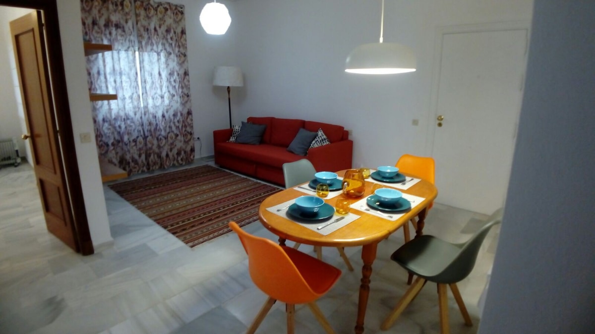 位于赫雷斯（ Jerez ）市中心舒适的公寓