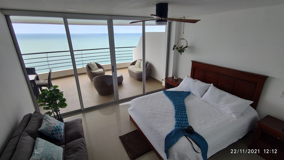 Departamento Playero Fountaine Bleau Frente al Mar