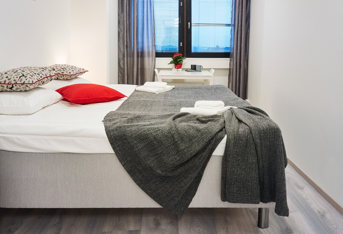 2张床。# 3. ·赫尔辛基市中心的酒店旅舍