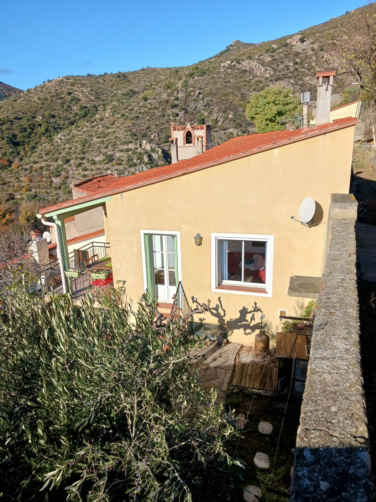 Maison sud de France (66) garage jardin terrasse