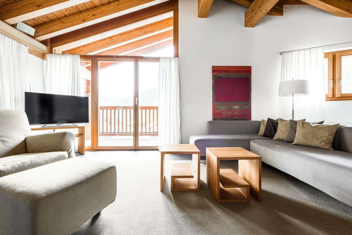 Haus Ari-Resort A und B, (Zermatt), Chamois公寓， 5.5个房间， 8人， 160平方米