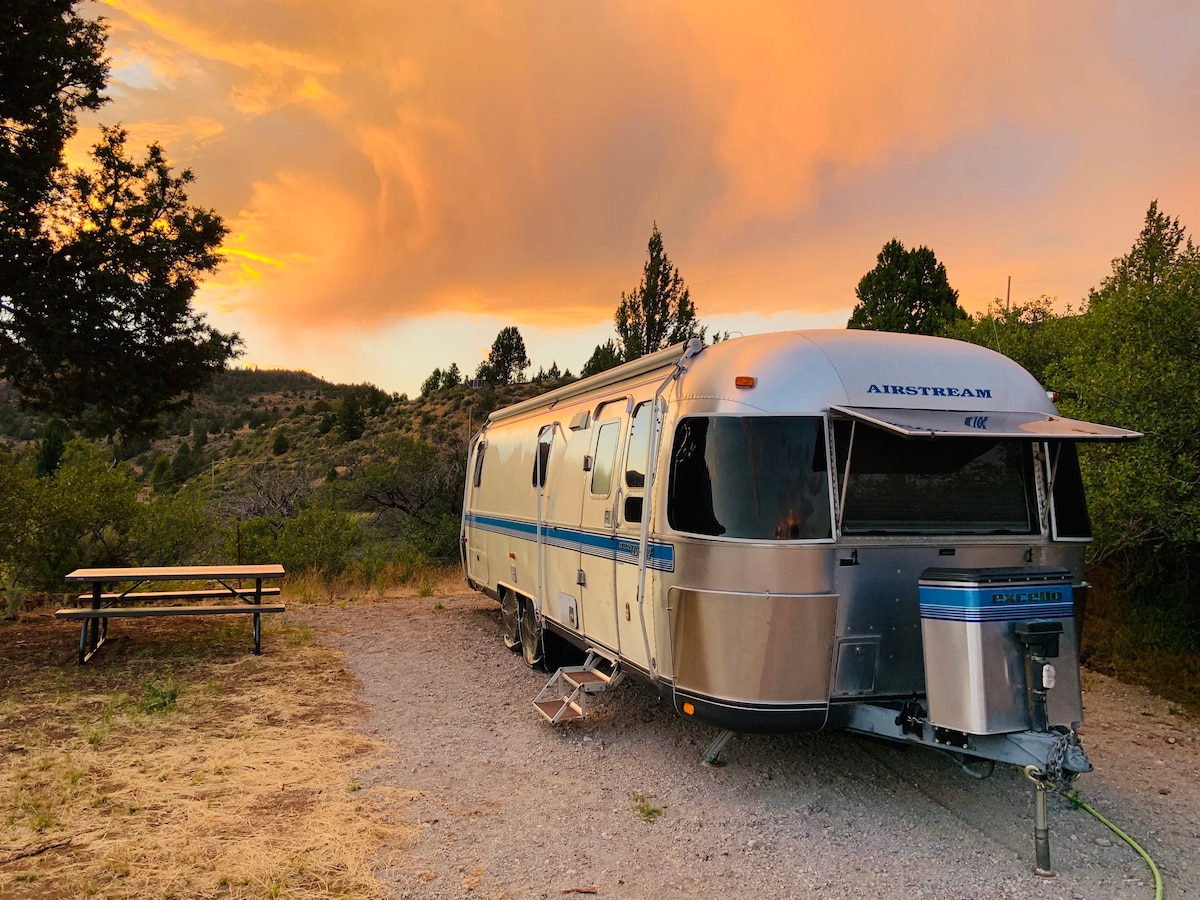 Airstream at Bidwell Canyon Farm