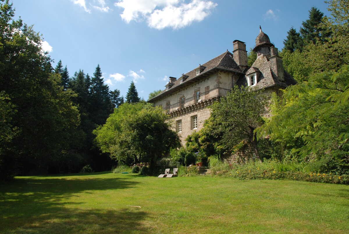 Chambre d 'Hotes、Chateau Le Bois ，含早餐。