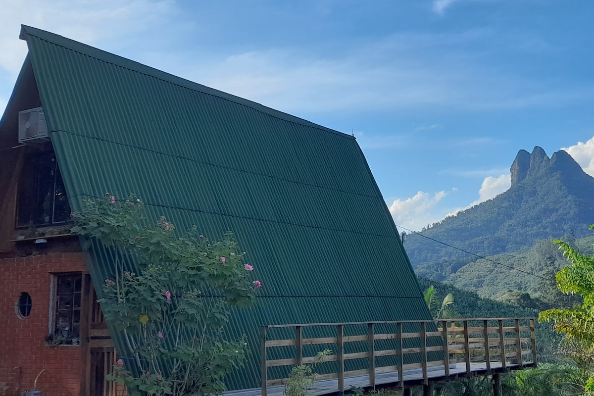 Chalet Prisma da Colina俯瞰山景