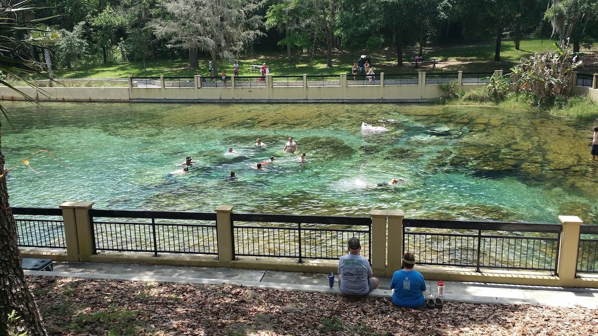 奥卡拉森林（ Ocala Forest ） 5个当地温泉、门禁度假村