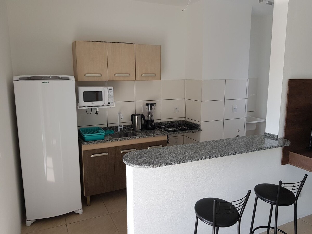 Apartamento de frente para a praia