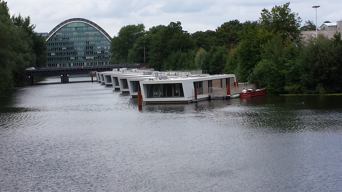 Hausboot Victoriakai-Ufer 3d