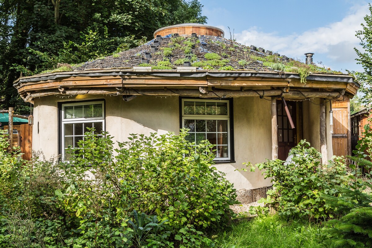 Spiral Straw Bale Studio nr Canterbury