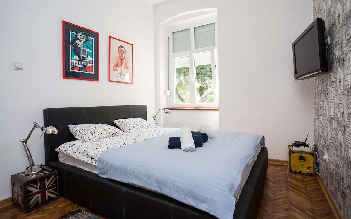• Feel Skadarska •舒适现代公寓• 48平方米