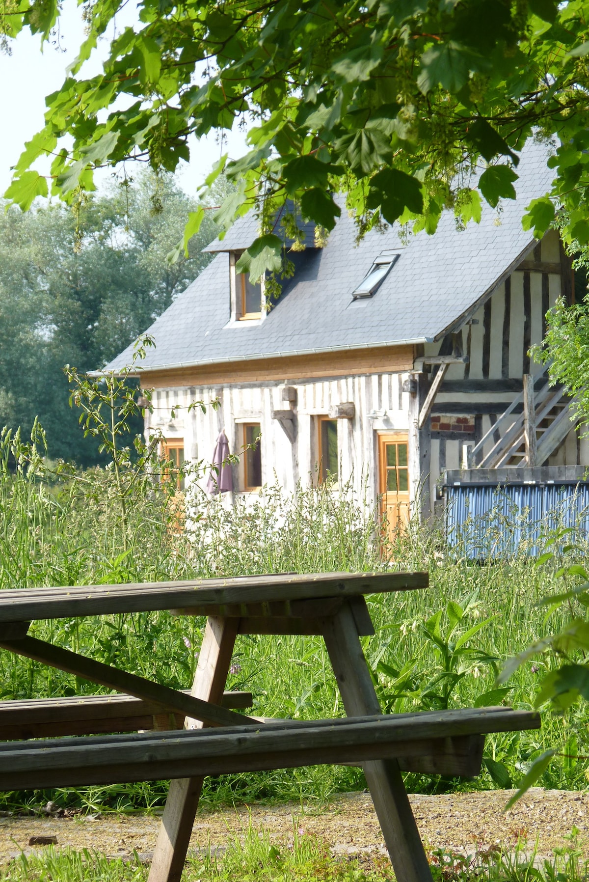Sous La Garenne -翁弗勒尔附近的乡村小屋