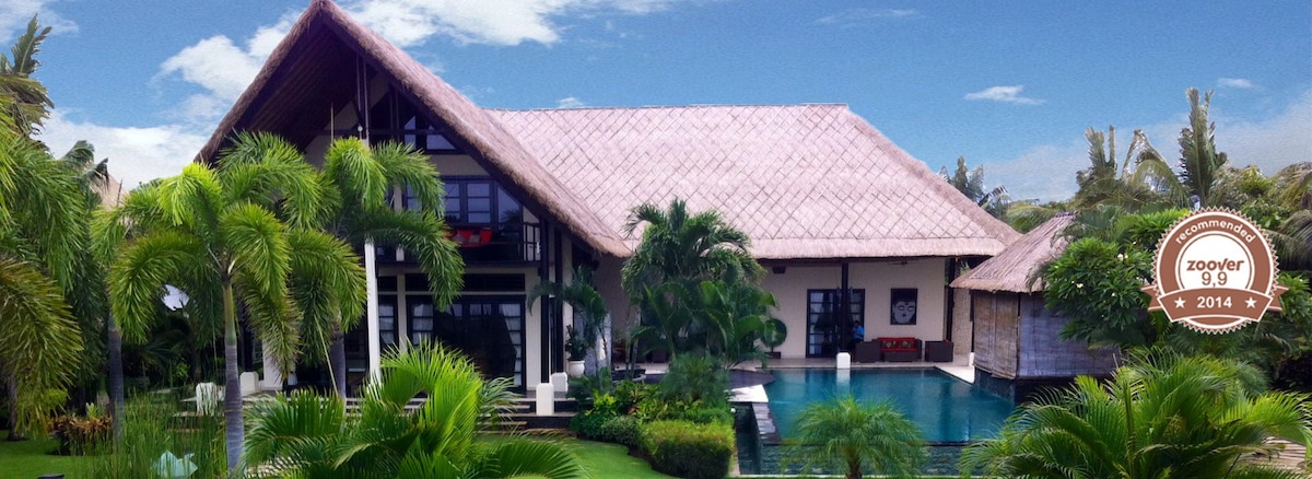 巴厘岛豪华海滩别墅，罗维纳（Lovina）附近