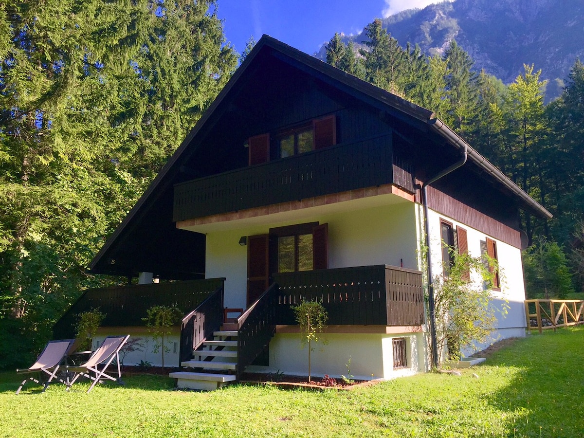 Lake Bohinj -漂亮小屋