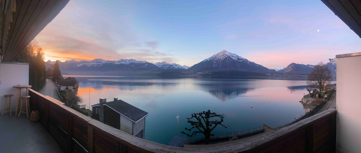 Panoramawohnung direkt am See